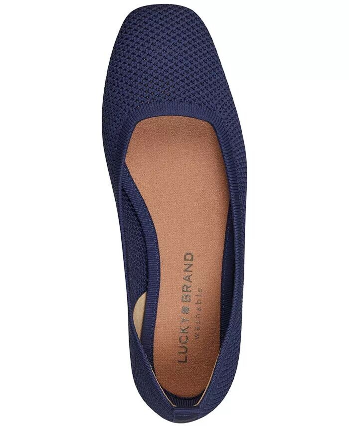 Женские моющиеся трикотажные балетки Daneric Lucky Brand, синий — фото 4