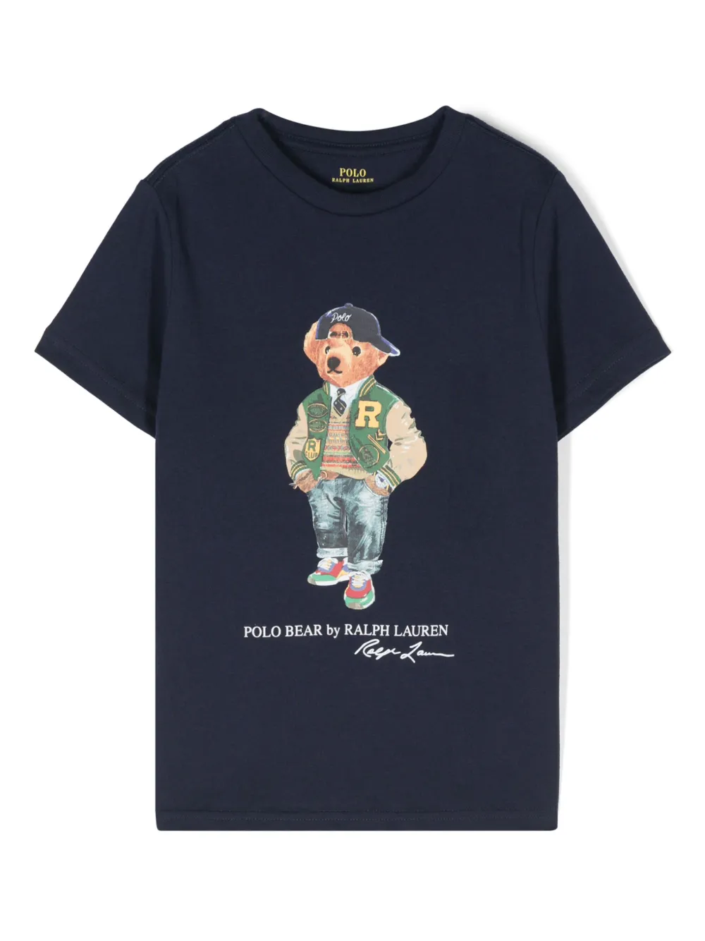

Футболка Polo Bear Polo Ralph Lauren Kids, синий