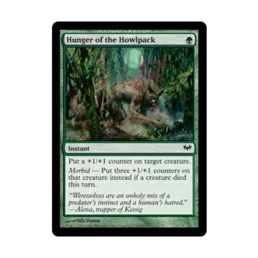 

CCG Голод Ревой Стаи (С), MTG - Dark Ascension