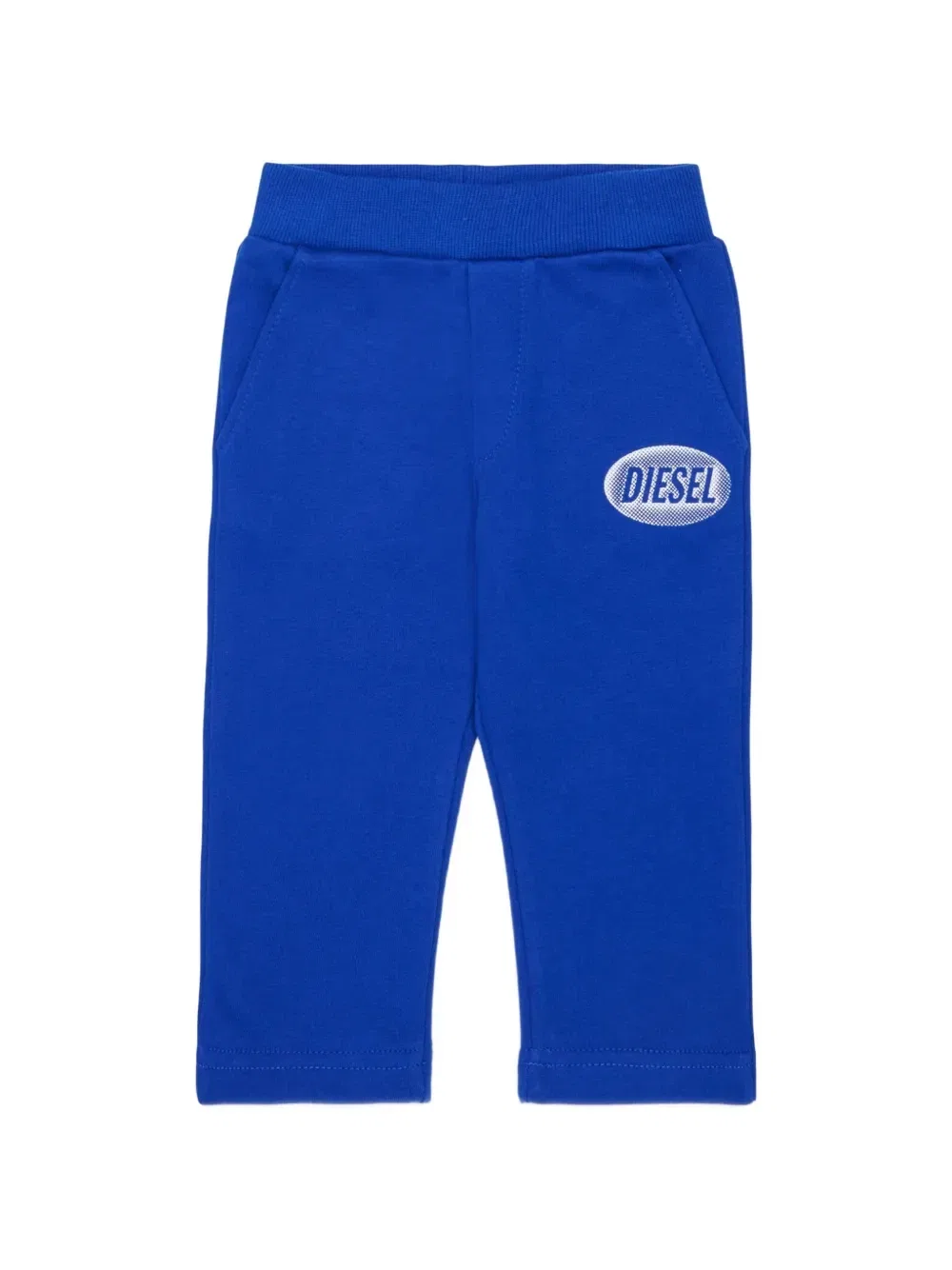 Спортивные брюки с логотипом Diesel Kids, синий