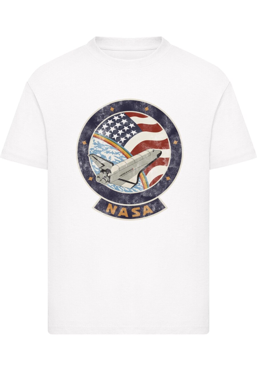 

Рубашка Merchcode Nasa - Faded, белый