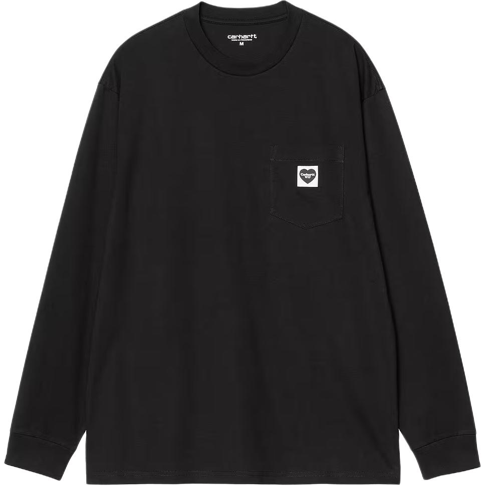 

Футболка FW25 L/S Pocket Heart Carhartt WIP, черный