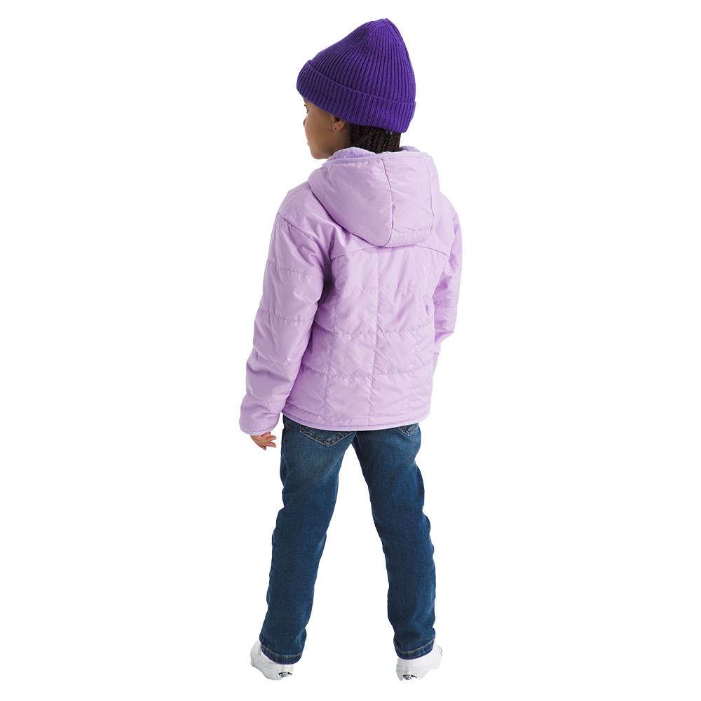Двусторонняя утепленная куртка The North Face Shasta с капюшоном (для маленьких детей), Lite Lilac — фото 2