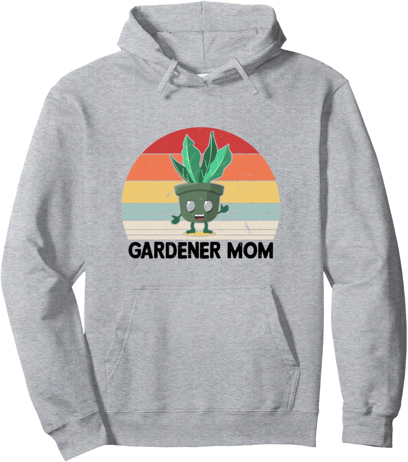 

Худи «Мама-садовница» Hobby Gardener Mama Landscaping, серый