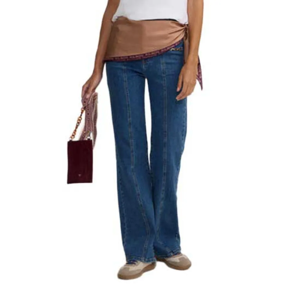 

Джинсы Silbon Buckle Detail jeans, синий