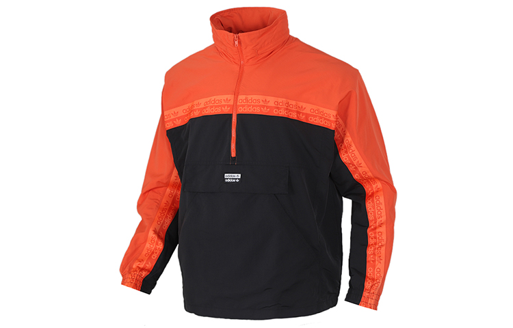 Adidas Originals Куртка RYV мужская черная с янтарным, Black/Honor Amber — фото 2