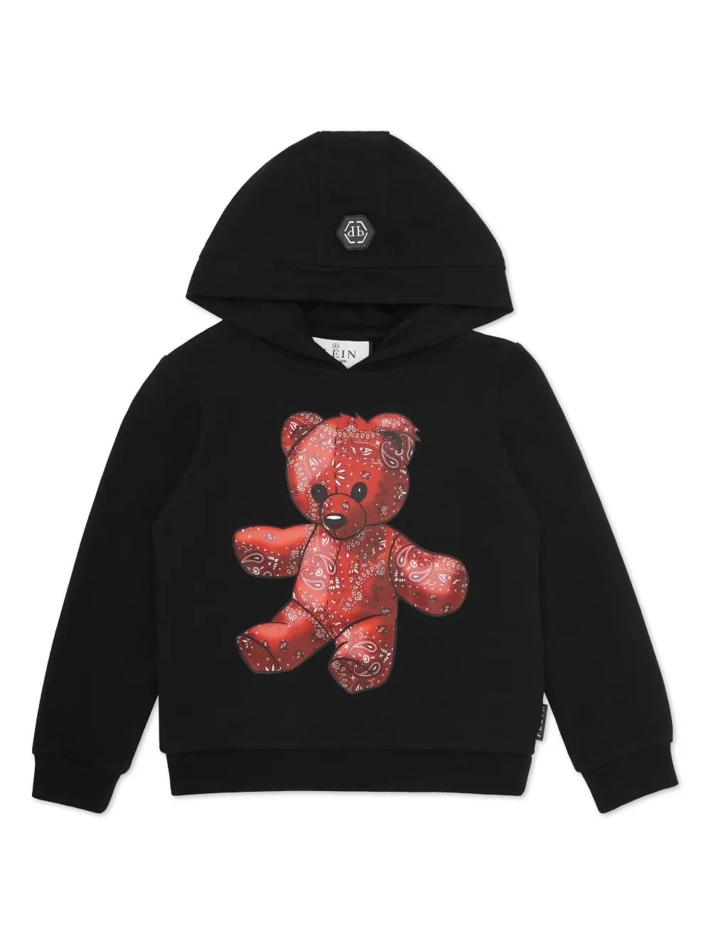 

Худи с принтом Teddy Bear Philipp Plein Junior, черный
