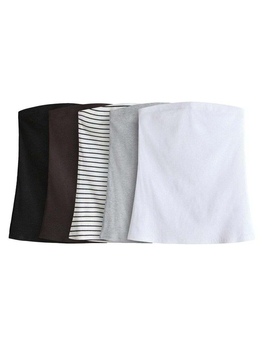 

Топ The Set, шоколадный/светло-серый/черный/белый