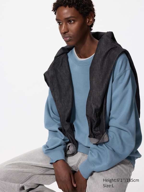 

Свитшот Uniqlo, 63 blue