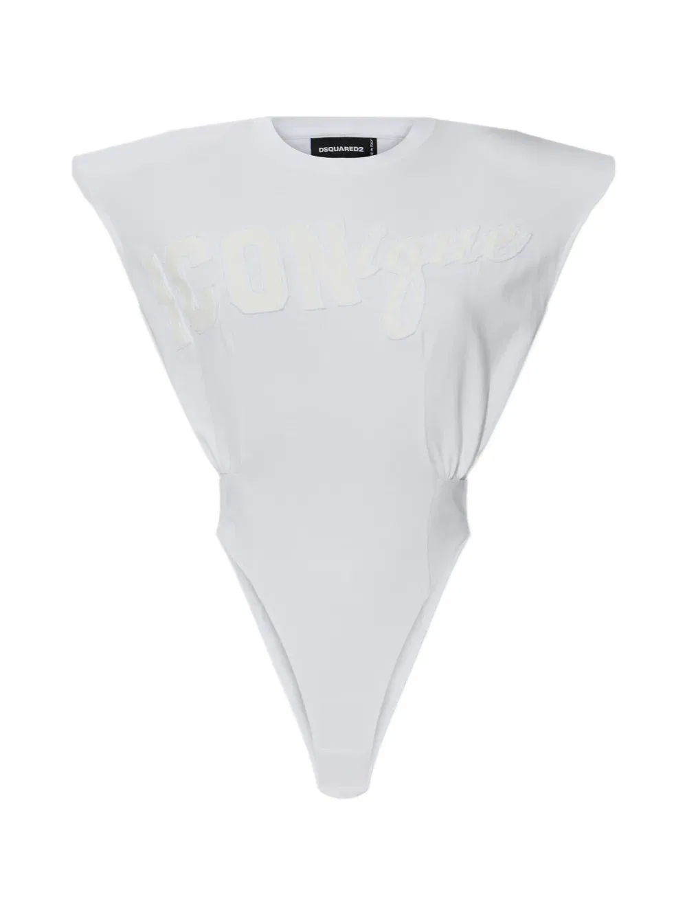 Боди с логотипом Dsquared2, белый
