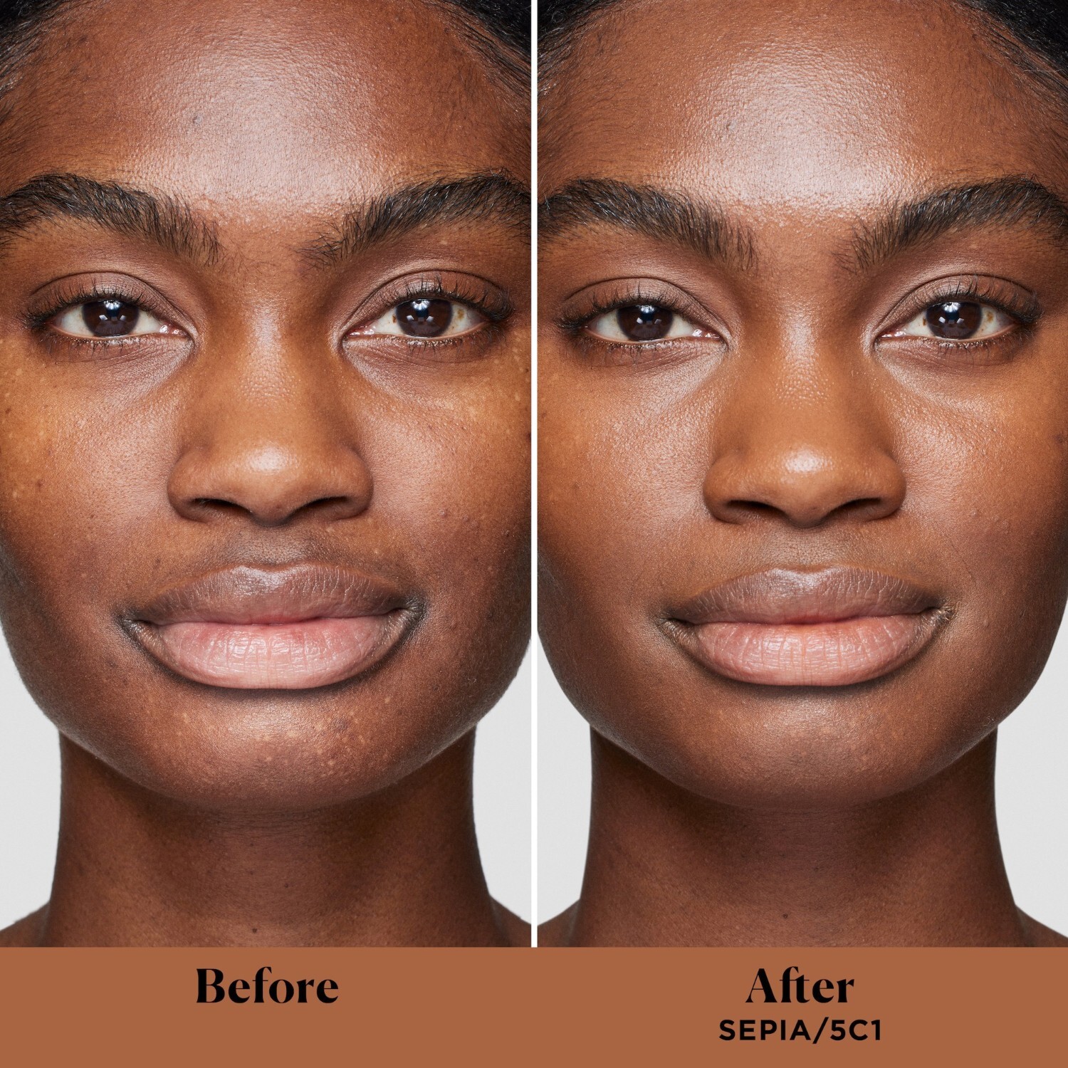 Тональный крем для лица real flawless foundation Laura Mercier, 5c1 sepia, объем 29 мл — фото 4