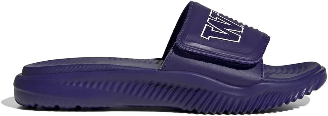 Сандалии Adidas Unisex Adult Alphabounce 2.0 Slide, фиолетовый/белый — фото 3