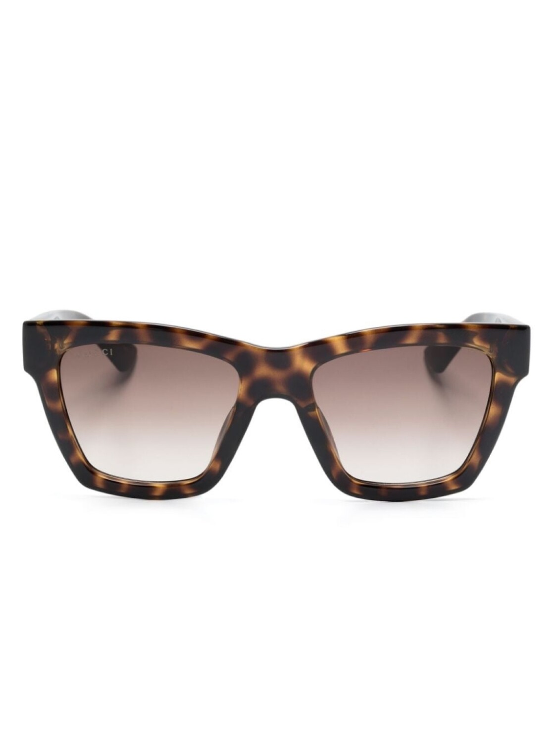 

Gucci Eyewear солнцезащитные очки в квадратной оправе черепахового цвета, коричневый