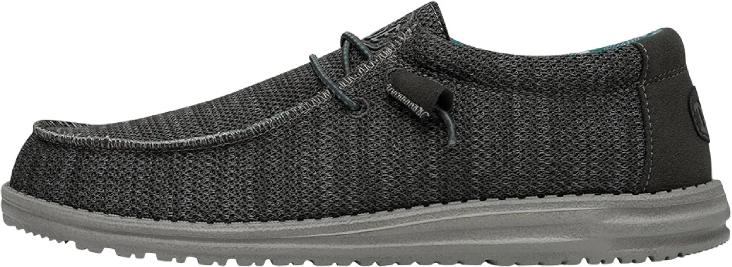 Мужские кроссовки HEYDUDE Wally SoxMoc с раздельными пальцами, Charcoal