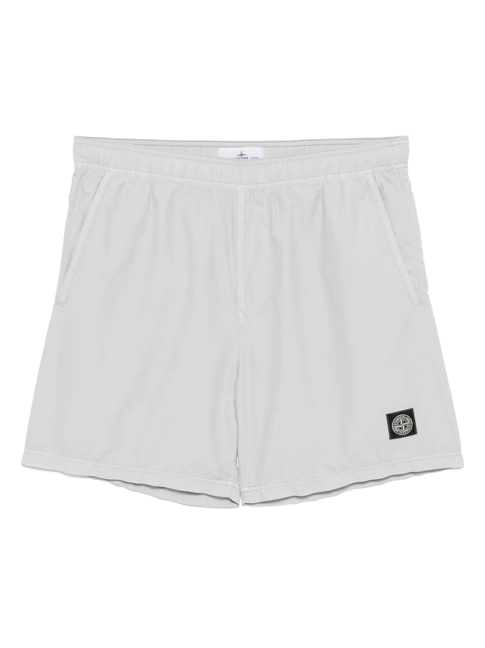 

Фактурные шорты Stone Island, серый