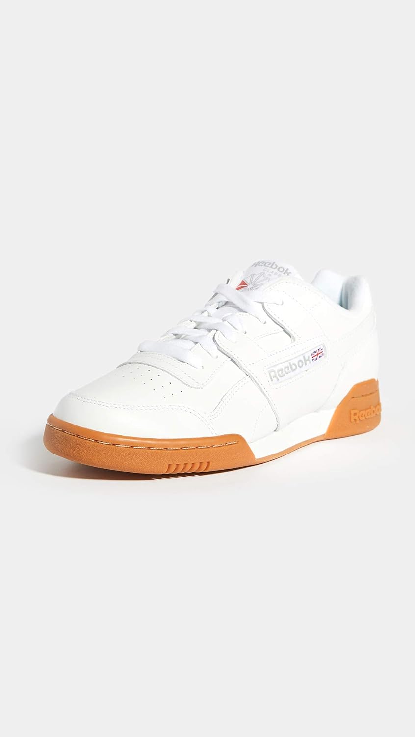 Кроссовки для тренировки Reebok Men's Workout Plus, белый/красный/угольный — фото 2