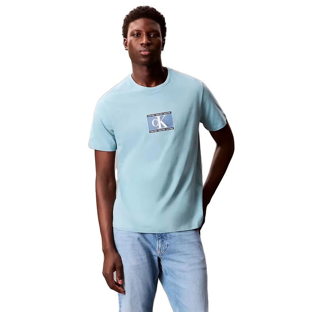 

Футболка с коротким рукавом Calvin Klein Graphic Box, синий