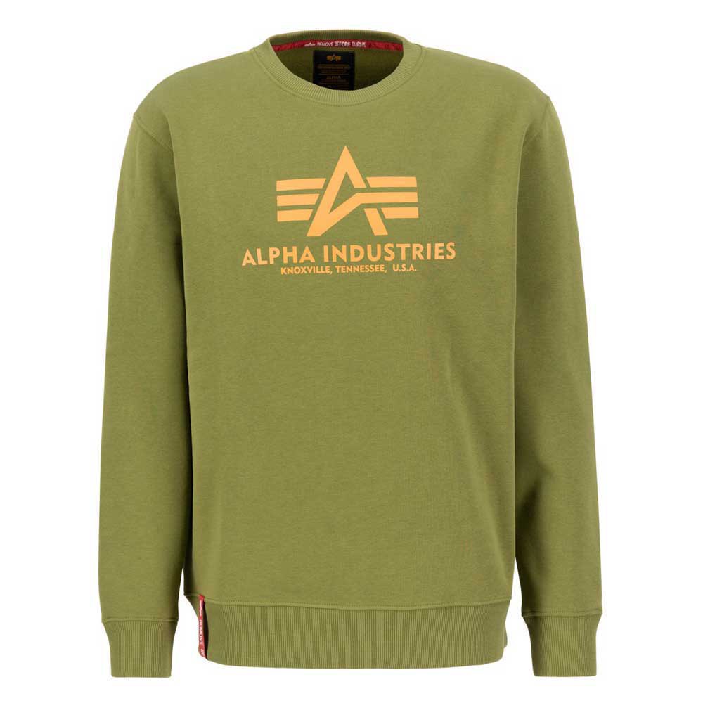 

Толстовка Alpha Industries Basic, зеленый