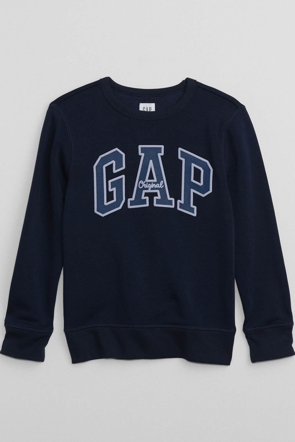 

Толстовка с круглым вырезом и логотипом Gap, синий
