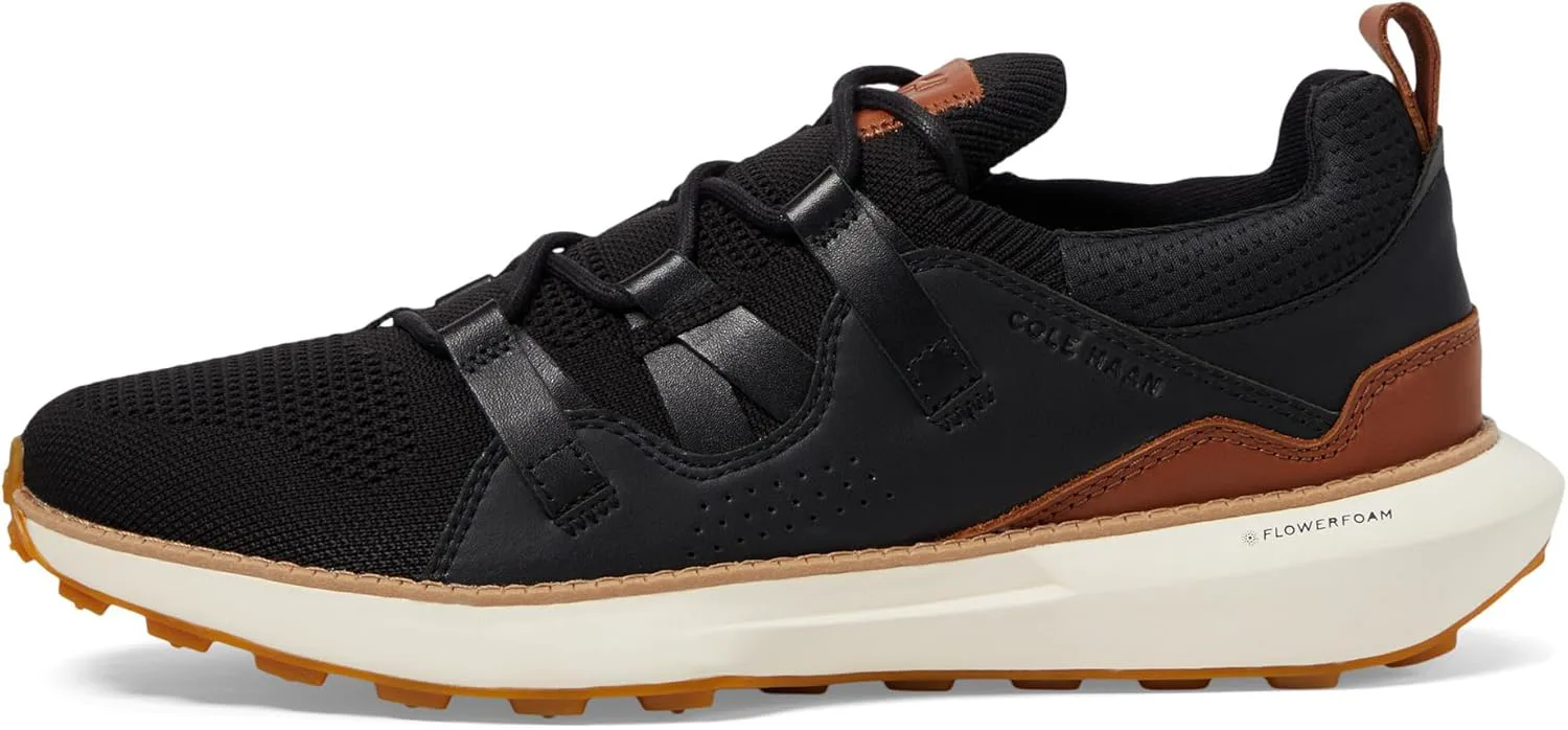Мужские кроссовки Cole Haan Grand Motion Stitchlite 2.0, черный/слоновая кость — фото 4