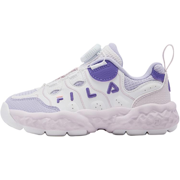 

Heritage FHT Pancake Shoes Support низкие баскетбольные кроссовки детские FILA KIDS, белый/фиолетовый