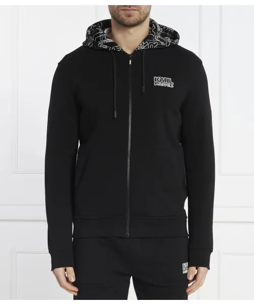 

Толстовка Regular fit Karl Lagerfeld, черный