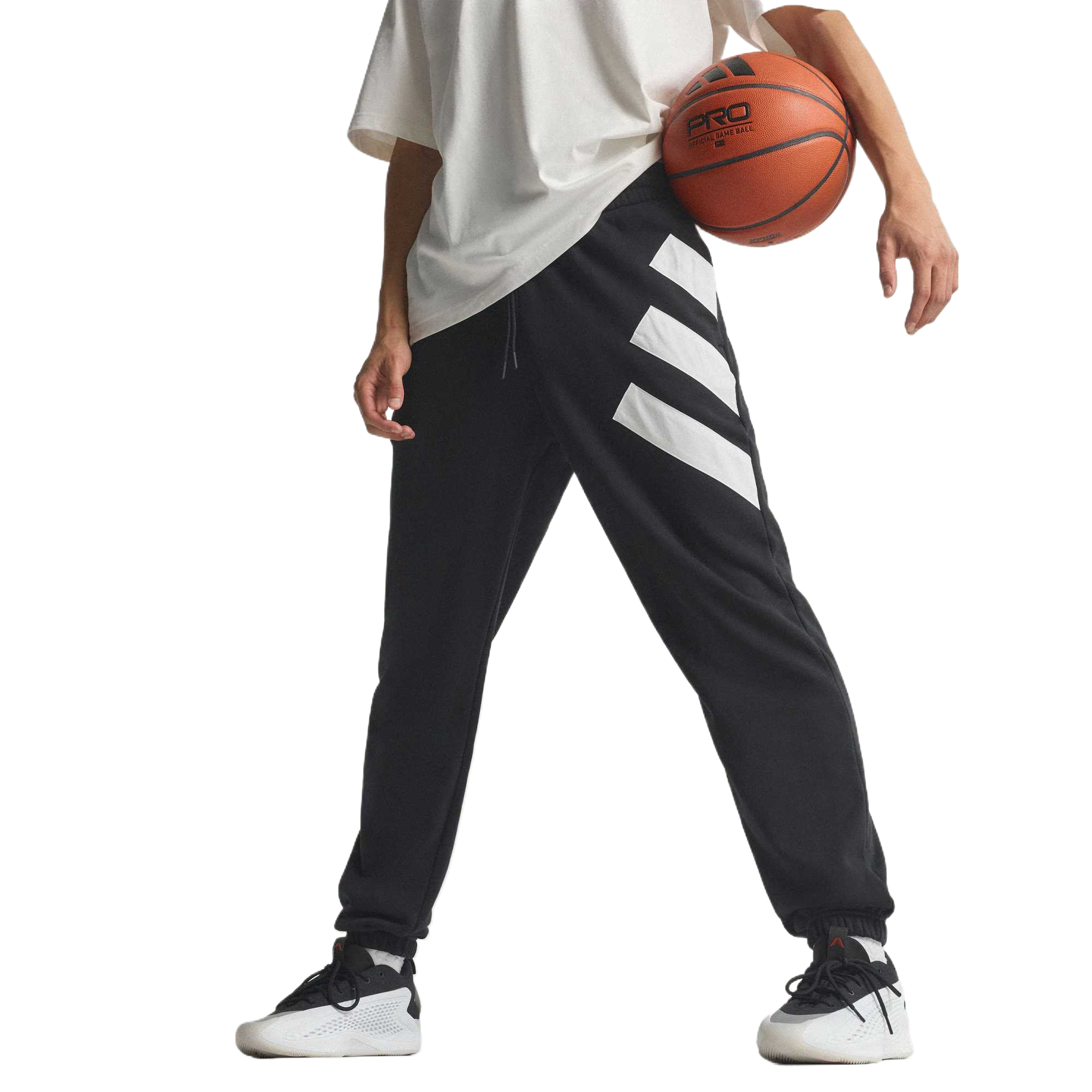 Adidas Шорты баскетбольные мужские ANTHONY EDWARDS Black — фото 3