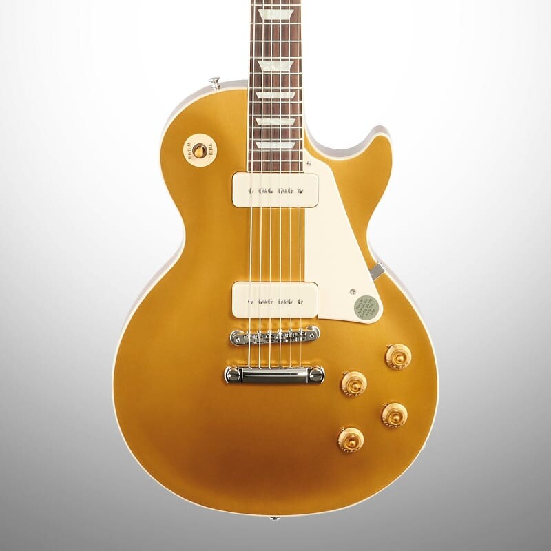 

Электрогитара Gibson Les Paul Standard '50s P90 Gold Top Electric Guitar