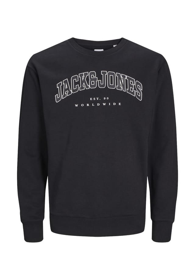 

Свитер Caleb свитшот Jack & Jones, черный