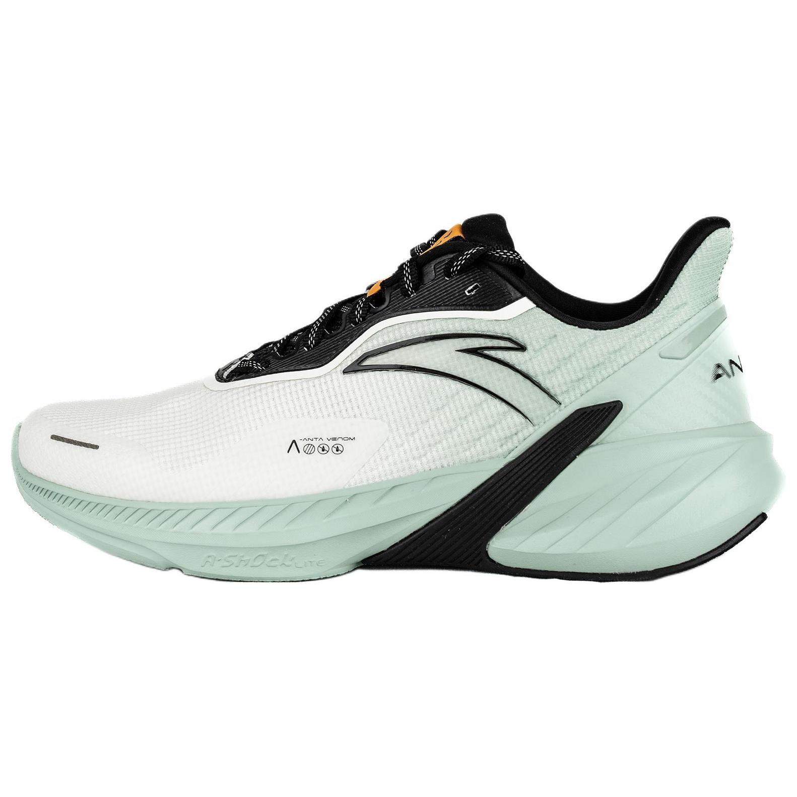 

ANTA Легкие, противоскользящие и износостойкие кроссовки DuCi4 с низким верхом, мужские, белые, зеленые