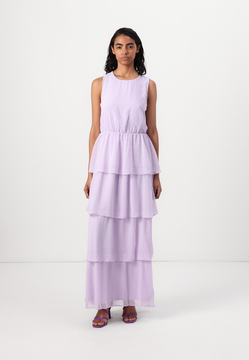 

Платье макси VMMELISA LAYER MAXI DRESS Vero Moda, сиреневый