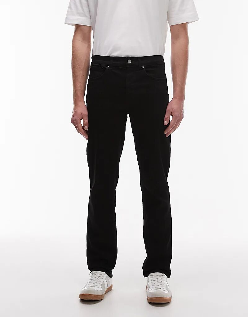 

Эластичные узкие джинсы Topman черного цвета