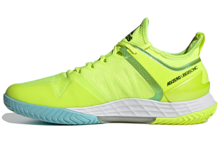 

Кроссовки для тенниса Adizero Ubersonic 4 мужские низкие желтые/черные Adidas