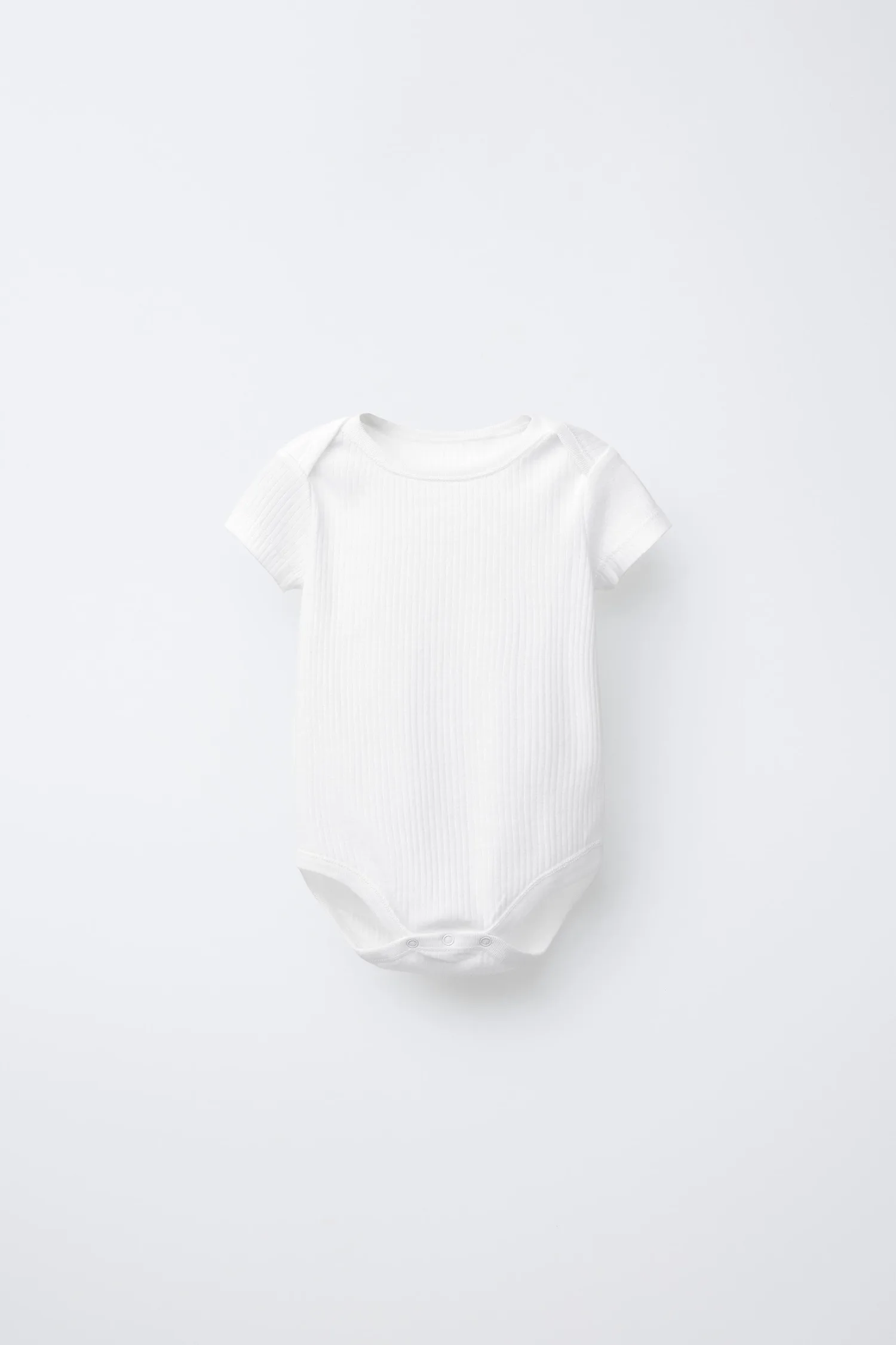 Комплект из 3 боди с короткими рукавами Zara, белый — фото 2