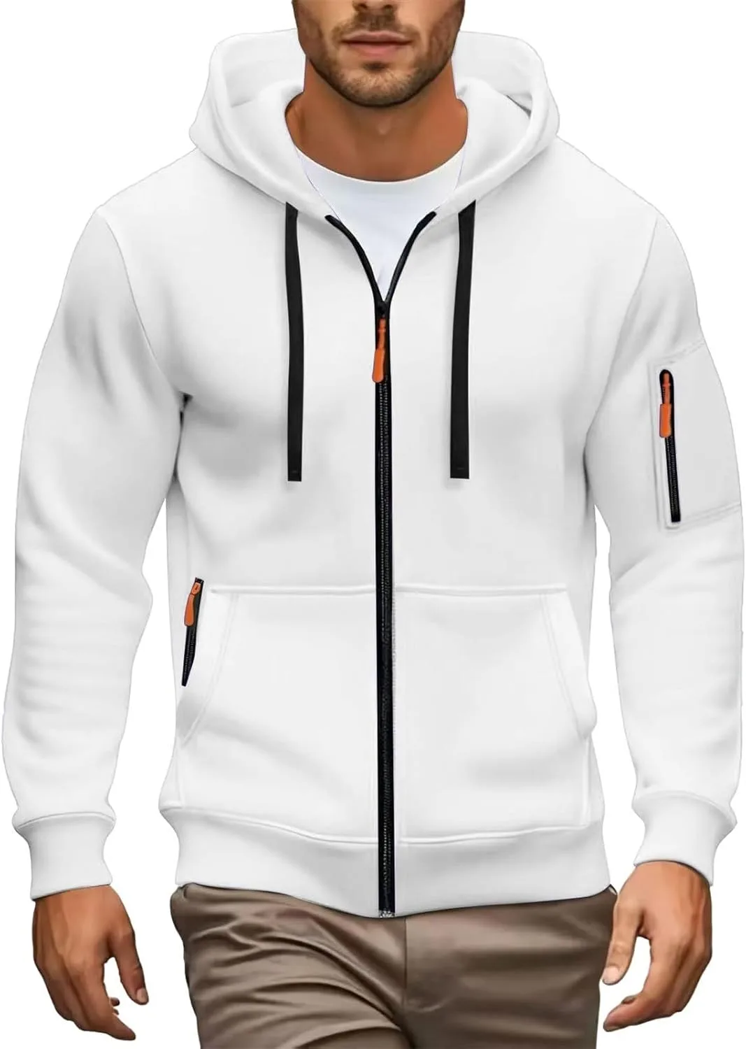 

Толстовка тактическая мужская Zip Up с длинным рукавом Muscle Fit