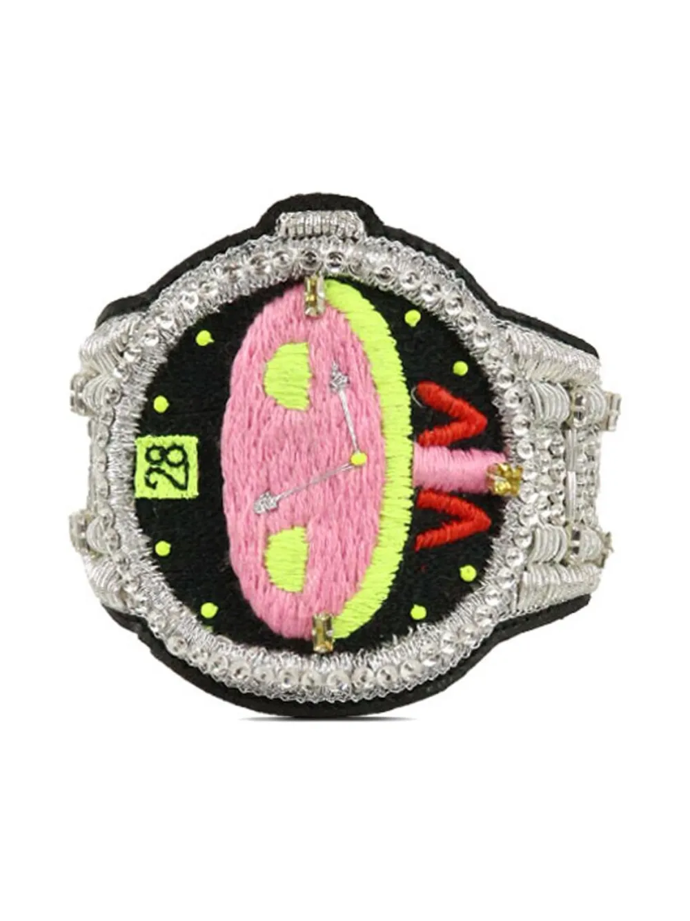 

Браслет Dawleetoo с вышивкой Walter Van Beirendonck, черный