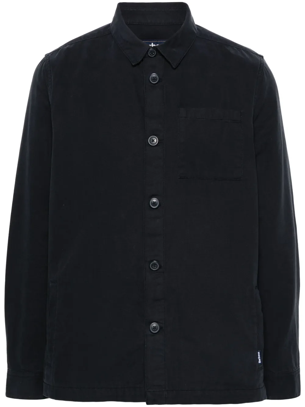 

Рубашка с логотипом Barbour, синий