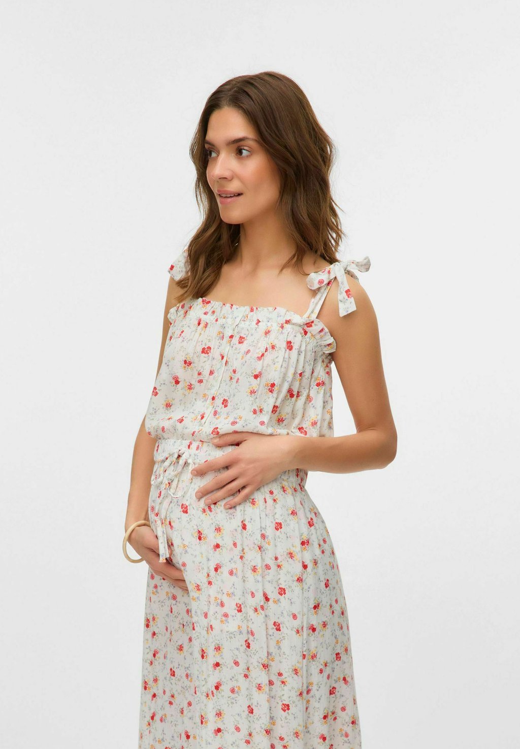 

Топ Blouse MAMALICIOUS, белый