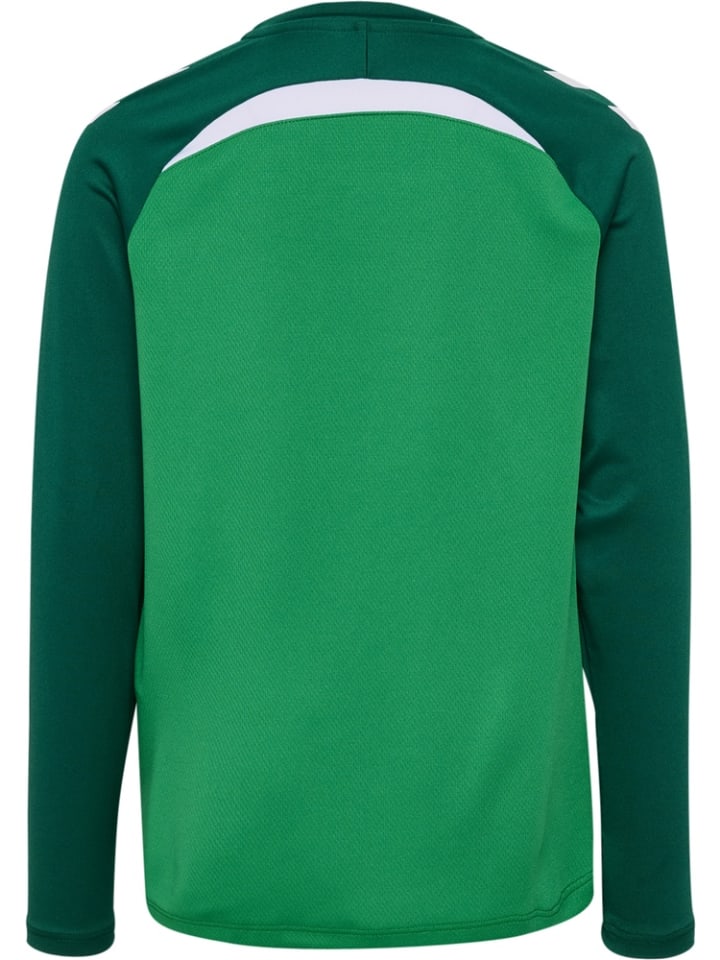 

Детская толстовка "Lead 2.0 Crew Sweat" зеленого цвета Hummel