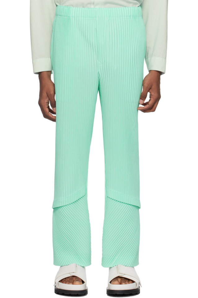

Авиационные брюки Homme Plissé Issey Miyake, зеленый