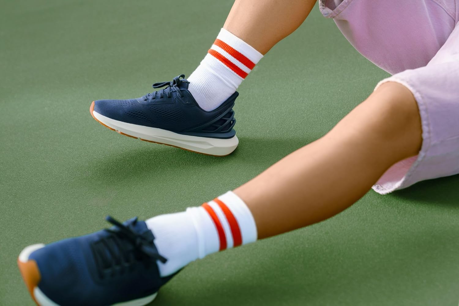 Кроссовки Kizik Slip On: Athens 2 - комфорт для всего дня, удобство без рук, дышащий верх из сетки, мужские прогулочные туфли с поддержкой свода стопы - мужская широкая полнота, Naval Academy — фото 2