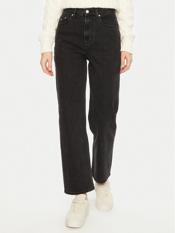 

Джинсы прямого кроя Layla DW0DW19577 Tommy Jeans, черный