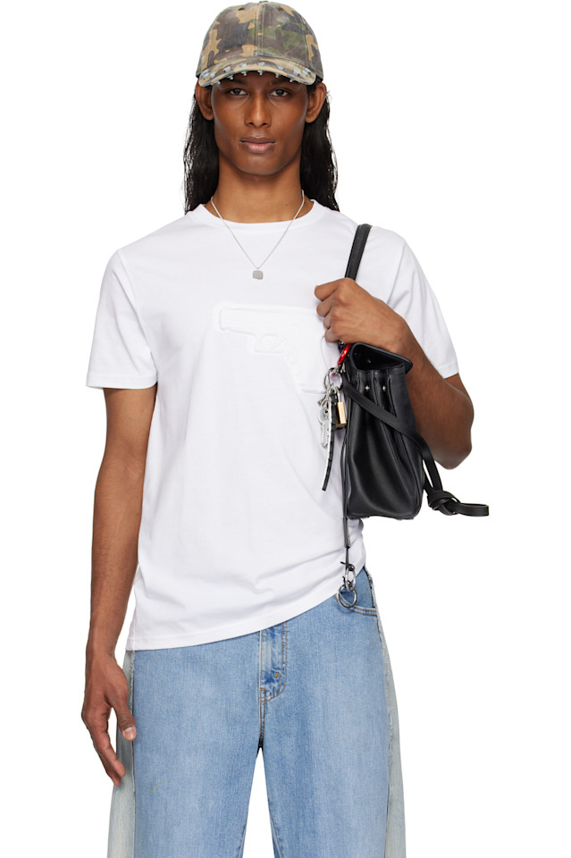 

эксклюзивная белая футболка с тиснением Danny от Ssense Ashley Williams, белый