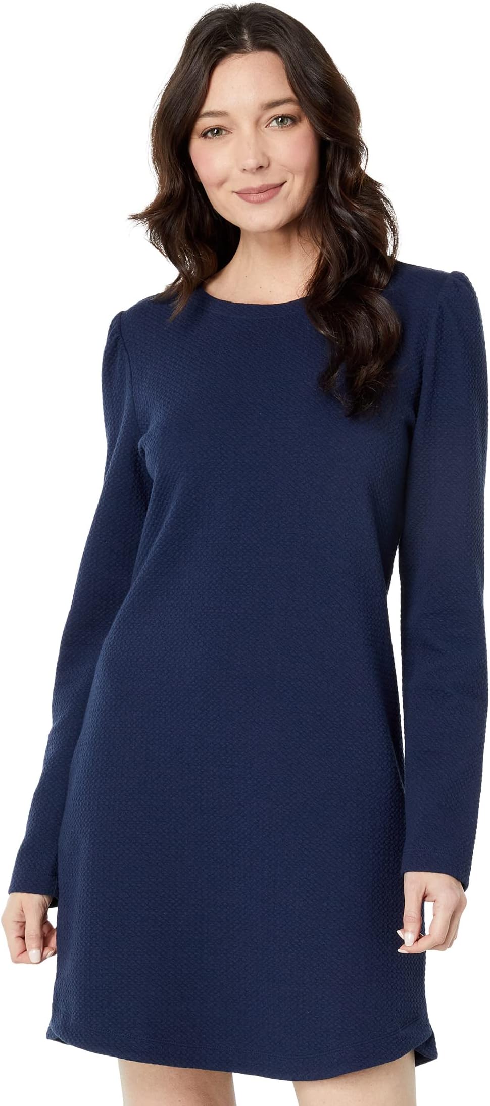 

Платье Southern Tide Celeste Texture Dress, цвет Heather True Navy