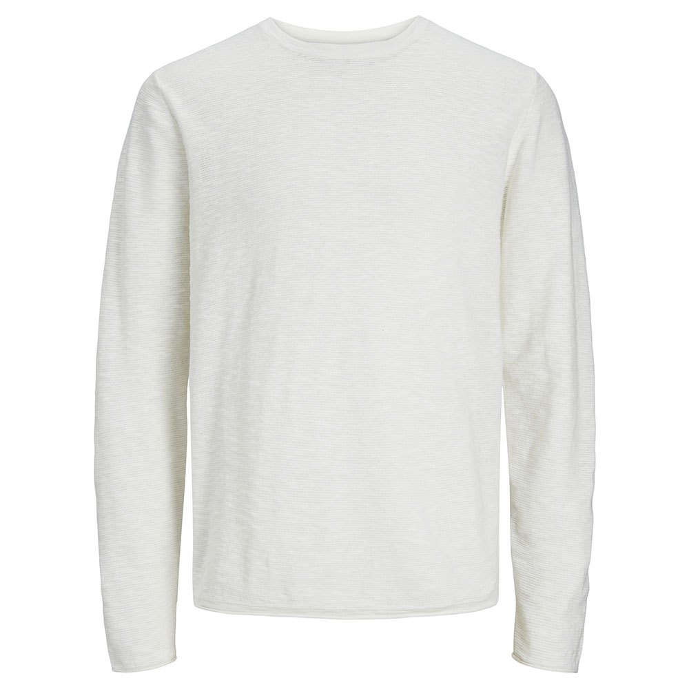 

Свитер Jack & Jones Linen Knit Crew Neck, белый