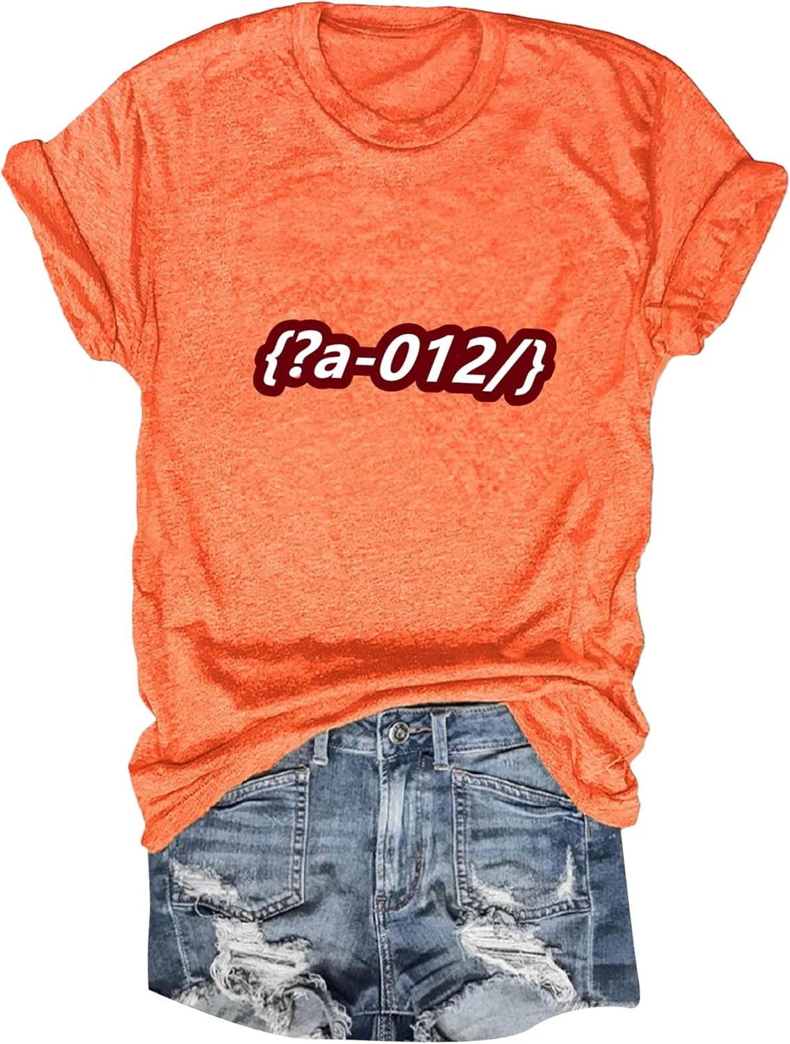 

Женская футболка с коротким рукавом, свободный крой PUDANA