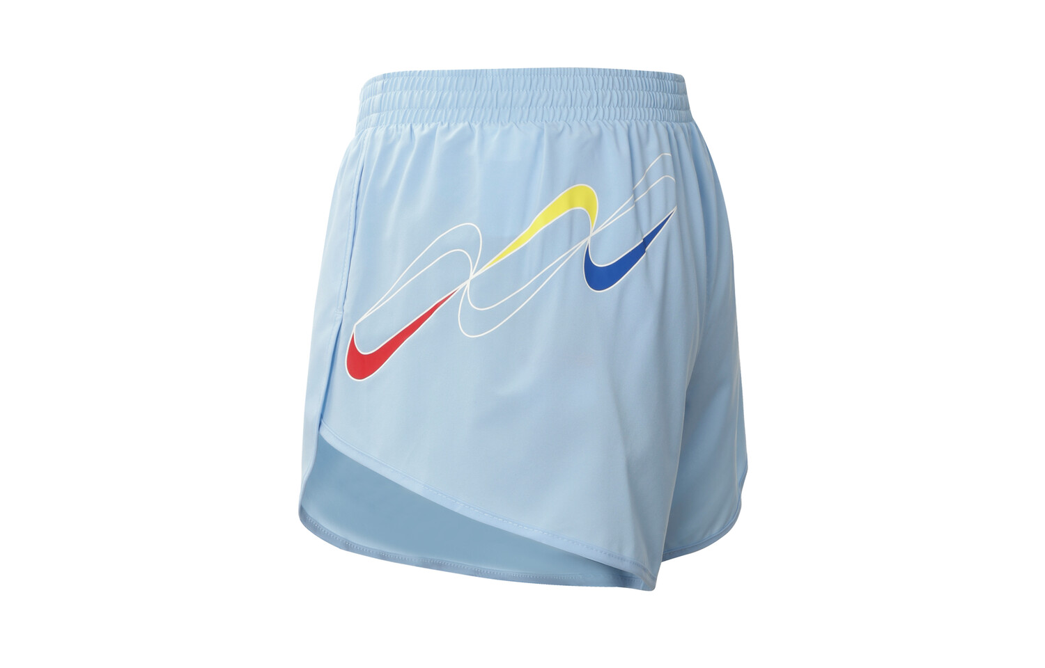 Повседневные шорты женские светло-голубые Nike — фото 2