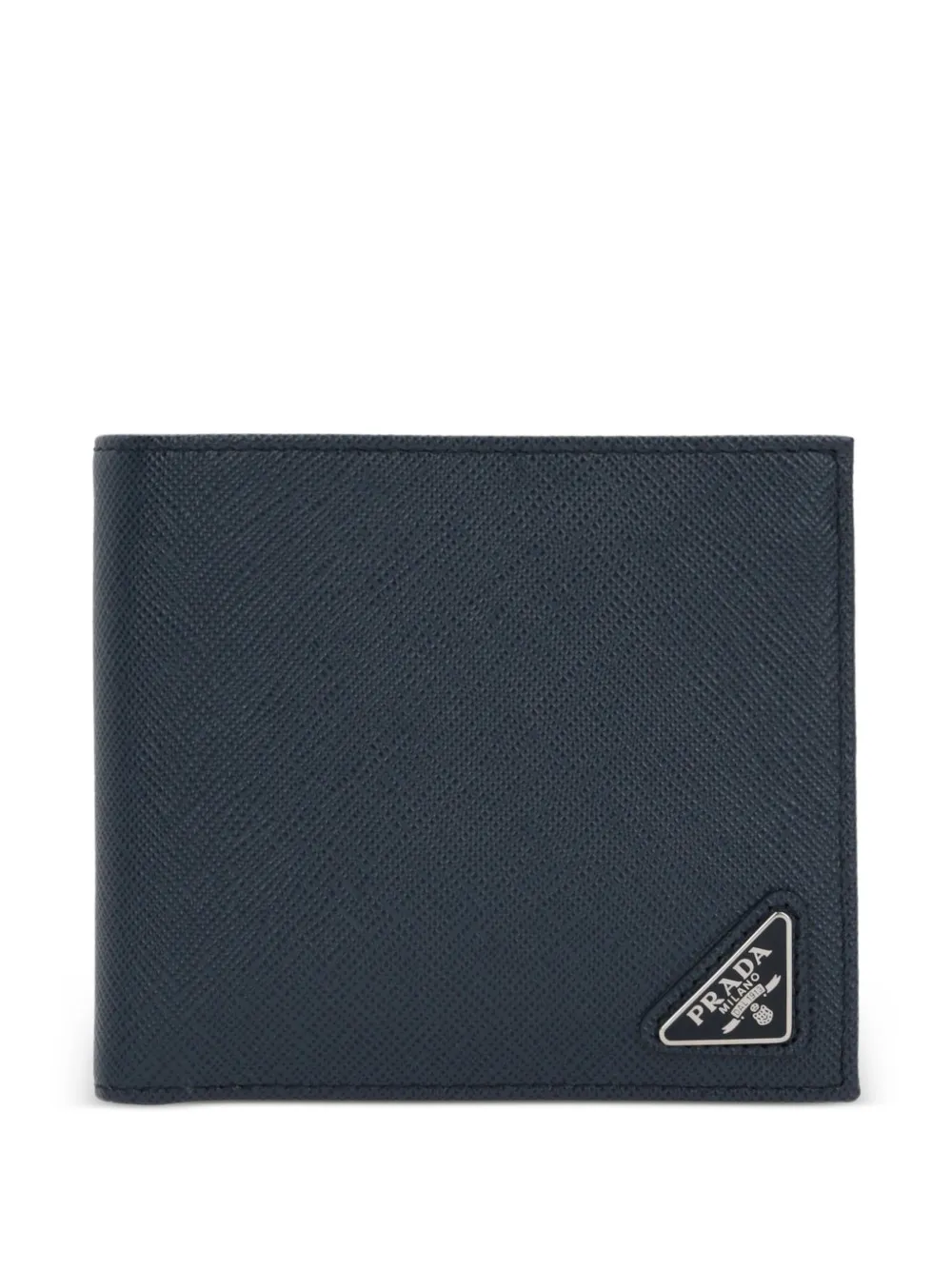 

Кошелек из кожи Saffiano Prada, синий