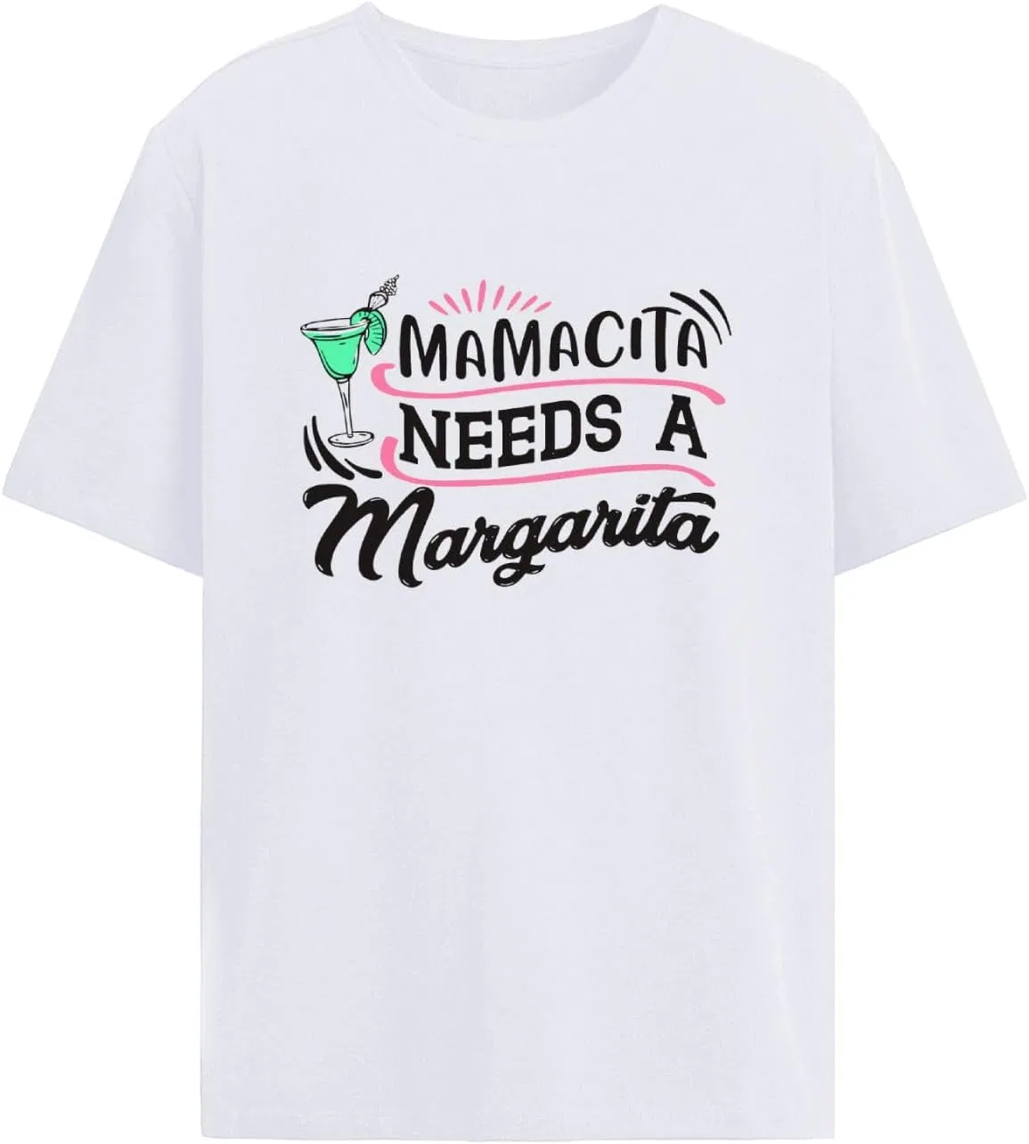 Футболка MamáCita Needd A Margarita с принтом Generic, белый