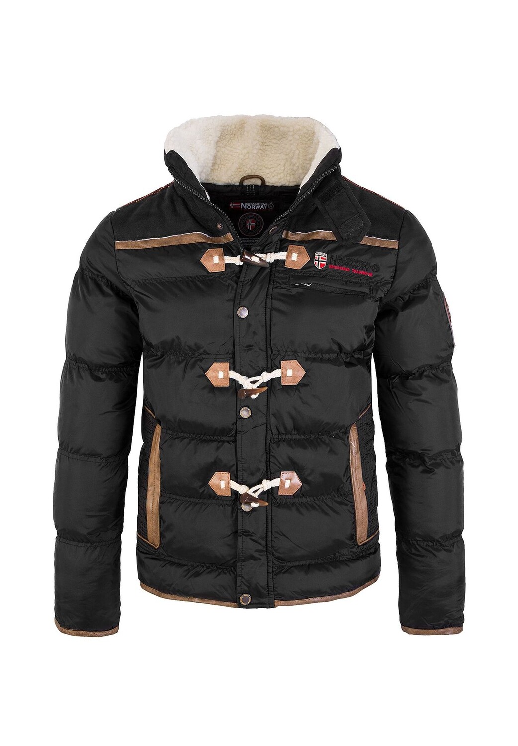 

Куртка зимняя куртка обычного кроя GEOGRAPHICAL NORWAY, черный